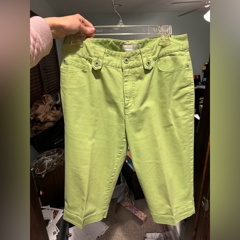 Spring Green Women’s Capri Pants